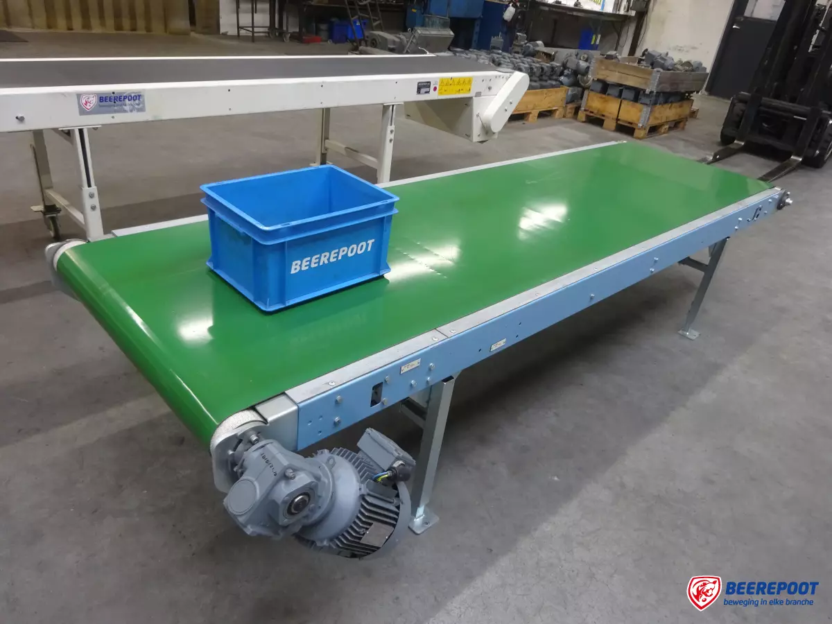 Vlakke transportband